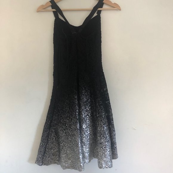 Black & Silver Hombre Dress - Picture 2 of 2